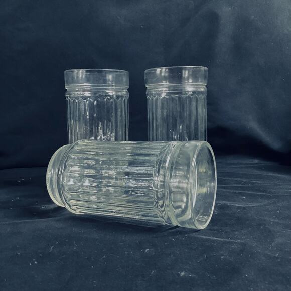 Vintage Anchor Hocking Line Lites Highball Glass - Picture 3 of 3